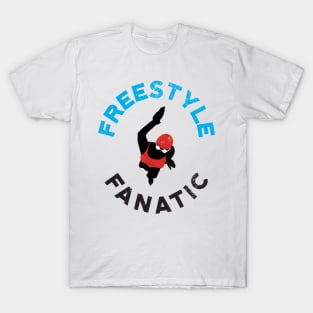 Womens Freestyle Fanatic Swim 2 T-Shirt